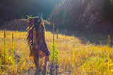 Extra Large Colorful Feather Headdress. Rainbow headdress