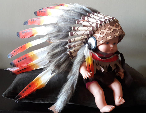 PRICE REDUCED - K02 For 0 to 9 months  Baby / Newborn : Three colors Headdress for the little ones !