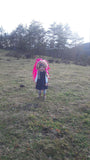 K10- From 2-5 years Kid / Child's: Pink Indian Headdress 20,5 inch. – 52 cm