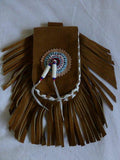 B4-Indian leather Handbag, hand phone bag