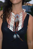 N415- Price Reduced! Handmade Bone Chokers / Necklace