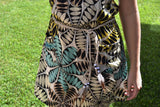 BE5-Beige Braided leather Belt or Headband with feathers, plaited suede belt with feathers