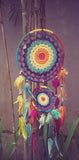 N49- Rainbow Crochet Dream Catcher