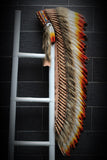 Z24 Extra Large  Three colors Feather Headdress (43 inch long )