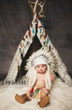 PRICE REDUCED - N02- For 9 to 18 month Toddler / Baby : White Headdress for the little ones !