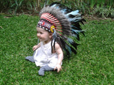 N03- For 9 to 18 month Toddler / Baby: Turquoise Headdress for the little ones !